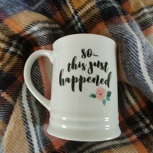 Engagement mug. I said yes/so this just happened